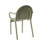 Tom Dixon Groove Outdoor Stacking Armchair - Moss