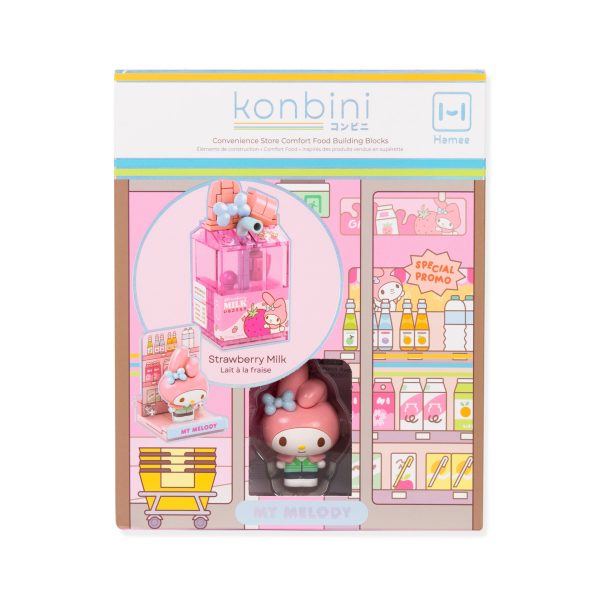 Hello Kitty and Friends Konbini Building Blocks Set - Cinnamoroll sugar roll