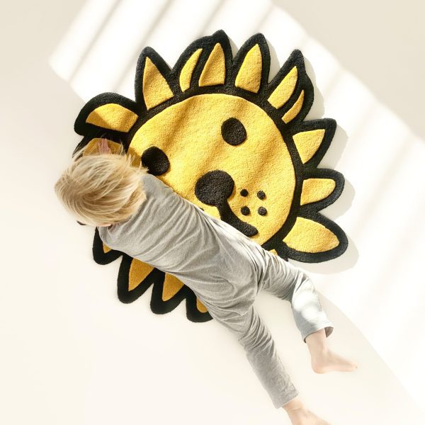 Miffy & Friends Wool Rug - Yellow