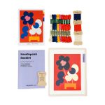 DIY Nature Needlepoint Kit - Mickebana Flower Trio
