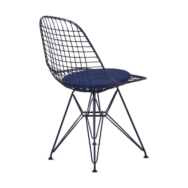 Herman Miller x HAY Eames Wire Chair - Black Blue