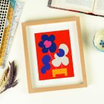 DIY Nature Needlepoint Kit - Mickebana Flower Trio