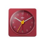 Braun BC02 Travel Alarm Clock - Red