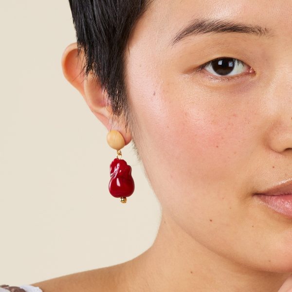 Sophie Monet Scarlet Earrings