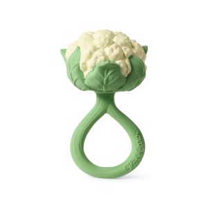 Fruit & Veggie Rattle Toy - Cauliflower