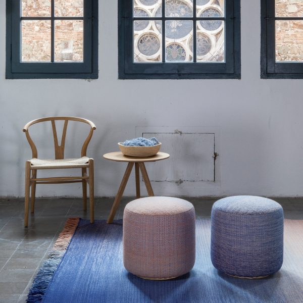 Nanimarquina Shade Pouf Stool - Blue/ Multi 2B