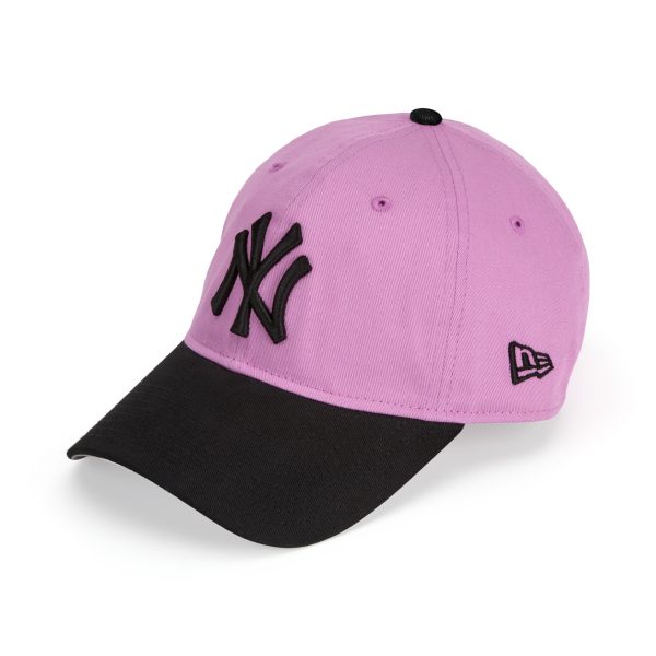 MoMA Yankees Two-Tone Adjustable Baseball Cap - Purple/ Black