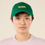 Colorful MoMA Adjustable Baseball Cap - Kelly Green/ Yellow