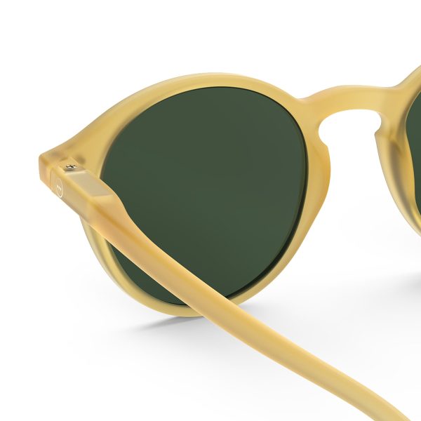 IZIPIZI Round Sunglasses #D - Yellow Honey