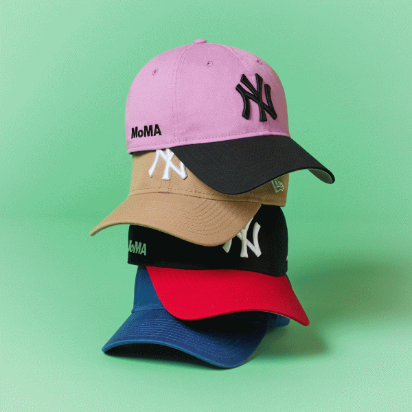 MoMA NY Yankees Adjustable Baseball Cap - Camel