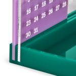 MoMA Colorplay Perpetual Calendar and Organizer - Pink