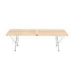 Nelson Platform Bench - Metal Base from Herman Miller - 48