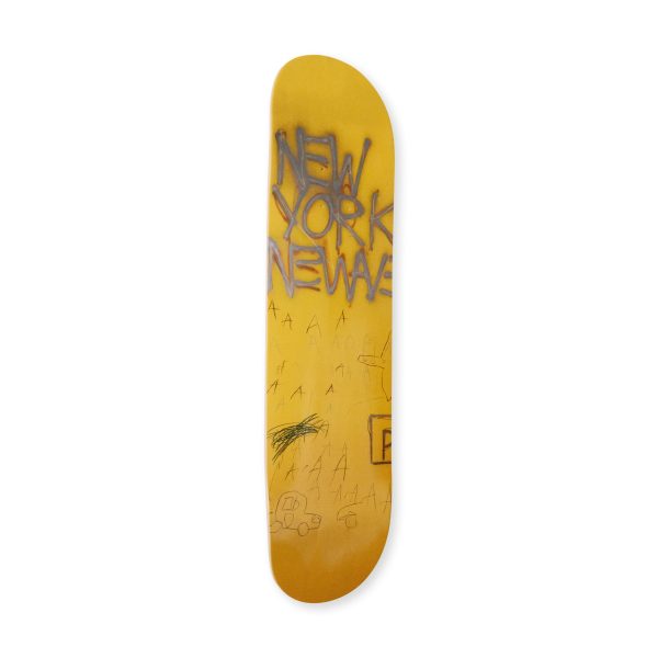 Jean-Michel Basquiat Untitled (New York) Skateboard from The Skateroom