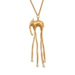 Salvador Dal?? Gold-Plated Elephant Necklace