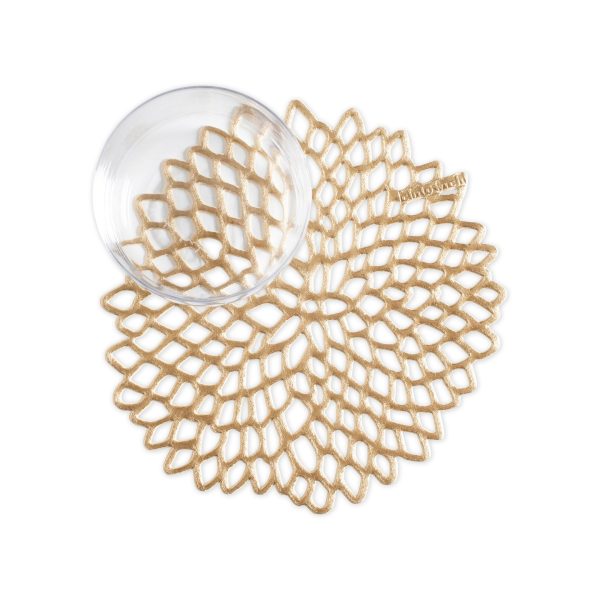 Chilewich Dahlia Coasters - Set of 6