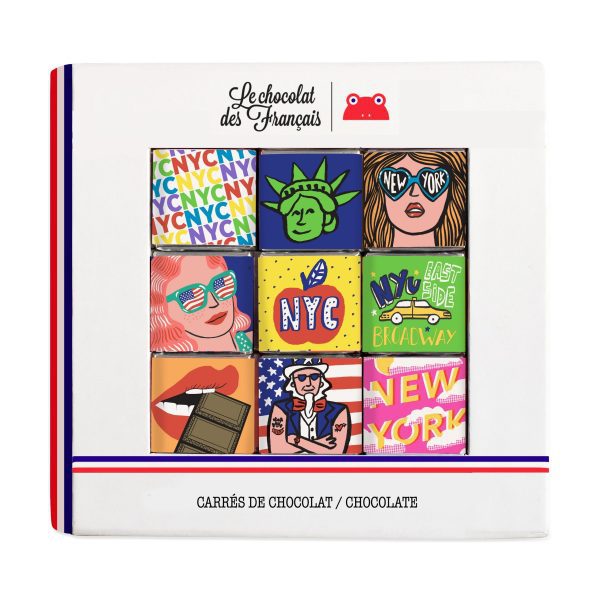 Le chocolat des Franais Chocolate NYC 9-Piece Gift Box