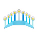 Azure Hanukkah Holiday Cards - Set of 8