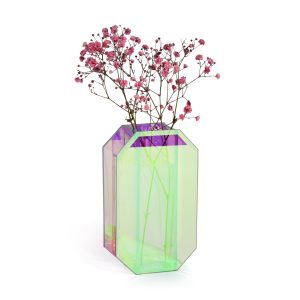 Mirage Glass Vase - Octagon