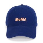 Colorful MoMA Adjustable Baseball Cap - Royal Blue/ Peach