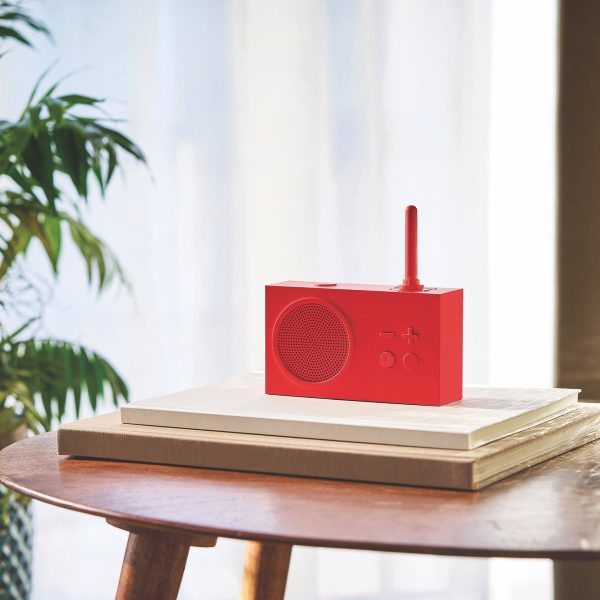 Lexon Tykho 3 Bluetooth Radio - Red