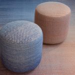 Nanimarquina Shade Pouf Stool - Blue/ Multi 2B