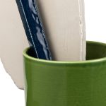 Vitra D??coupage Ceramic Vase - Blue