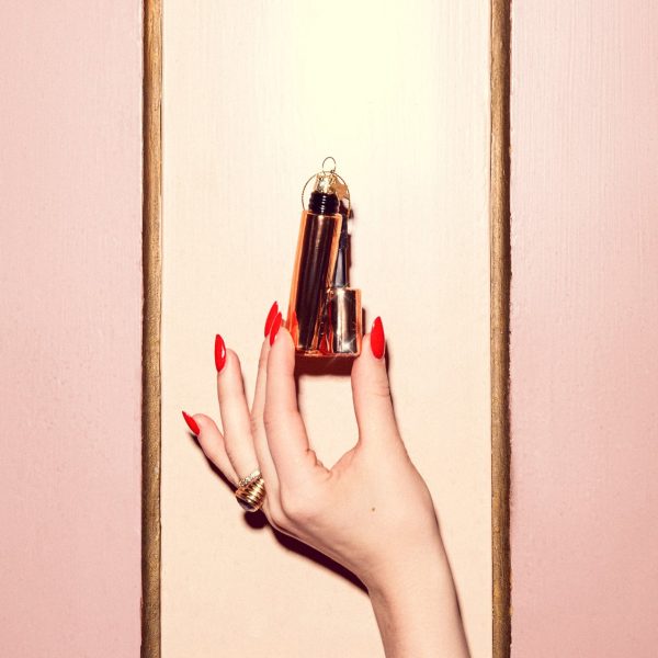 Beauty Counter Glass Holiday Ornament - Mascara