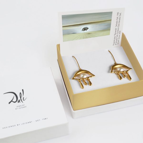 Salvador Dal?? Gold-Plated Eye Drop Earrings