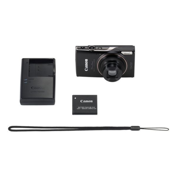 Canon PowerShot ELPH 360 HS A Camera - Black