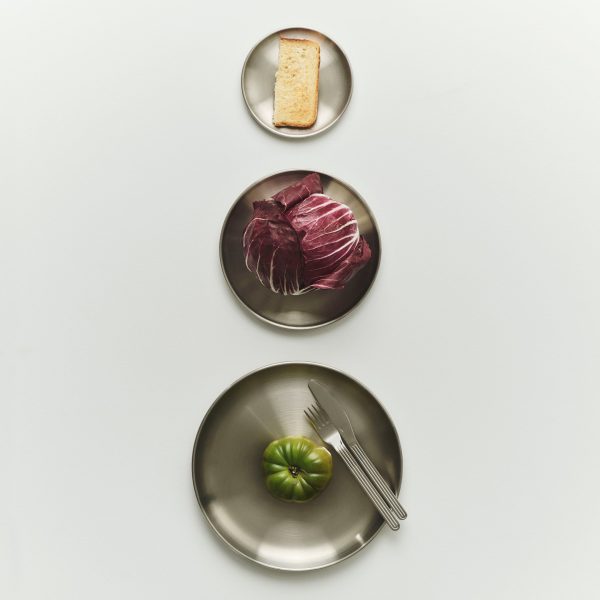 HAY Outdoor Market by Jasper Morrison Shop Steel Plates - Set of 2 - Small