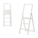 Design House Stockholm Foldable Step Ladder - White Beech Wood