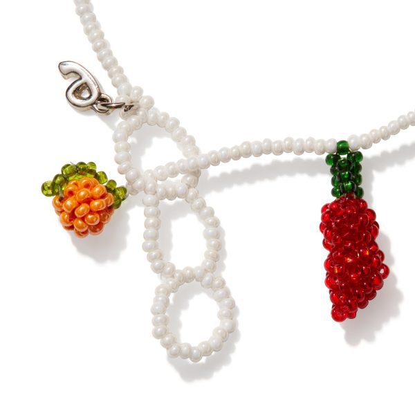 Beaded Fruit Salad Necklace