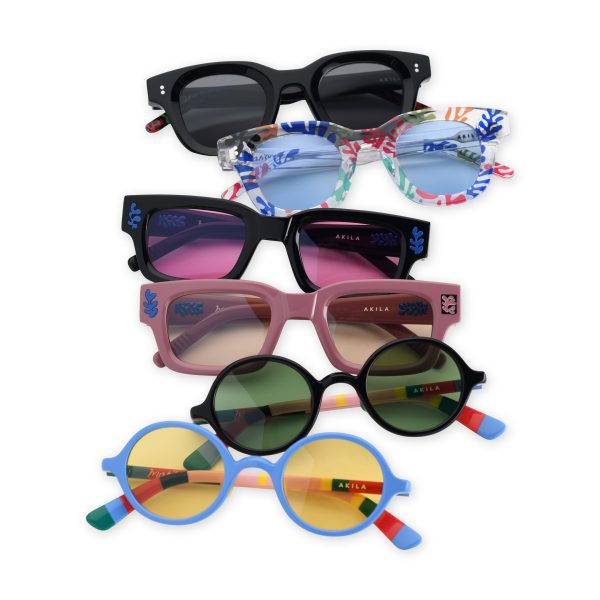 MoMA Henri Matisse The Knife Thrower Akila Sunglasses - Black/ Magenta