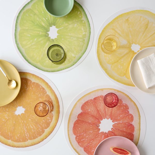 Chilewich Citrus Placemat - Grapefruit