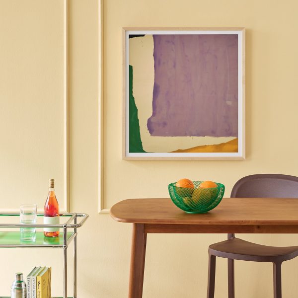 Helen Frankenthaler Mauve District Framed Poster