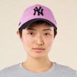 MoMA Yankees Two-Tone Adjustable Baseball Cap - Purple/ Black