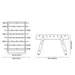 RS4 Home x Hey Foosball Table