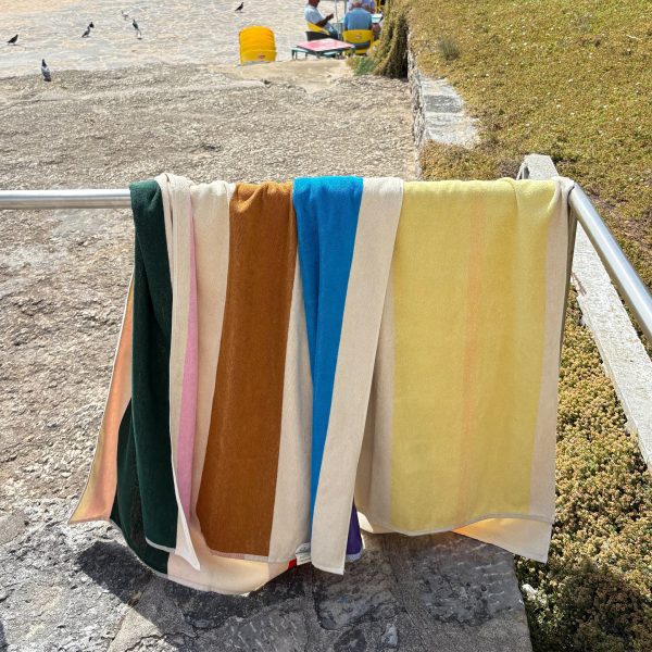 Martens Cotton Towels - Toffee/ Pink/ Red/ Dark Green