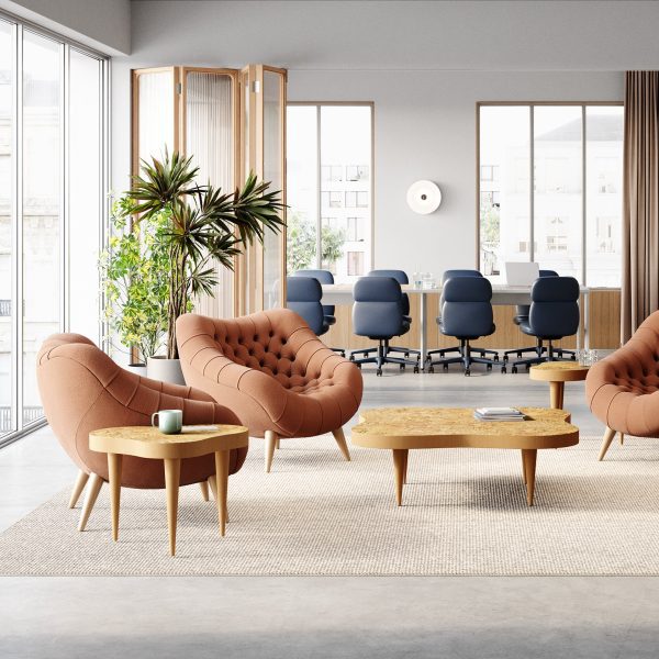 Paldao Coffee Table from Herman Miller - Ebony