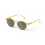 IZIPIZI Round Sunglasses #D - Yellow Honey
