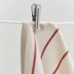 HAY Outdoor Market by Jasper Morrison Shop Tea Towels - Set of 2 - Beige/ Red