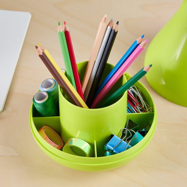Pear Pod Multifunctional Desktop Organizer - Green