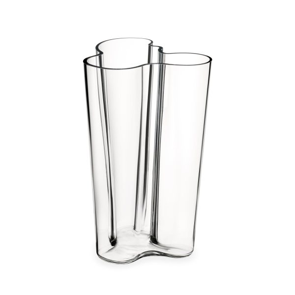 Iittala Alvar Aalto Glass Vase - 9.8h