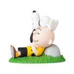 Snoopy & Peanuts Collectible Figure - Napping Charlie Brown & Snoopy