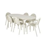 Tom Dixon Groove Outdoor Stacking Armchair - Putty
