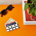 Dusen Dusen Recycled Leather Card Holder - Arc