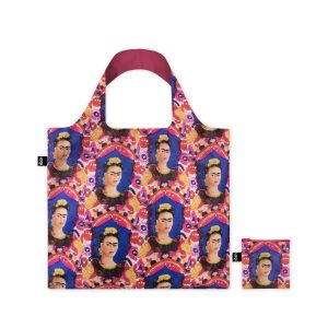 Loqi Recycled Polyester Artist Tote Bag - Frida Kahlo- The Frame