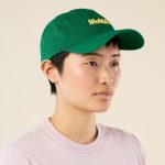 Colorful MoMA Adjustable Baseball Cap - Kelly Green/ Yellow