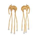 Salvador Dal?? Gold-Plated Elephant Earrings