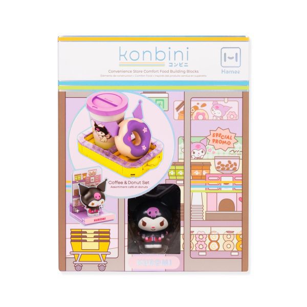 Hello Kitty and Friends Konbini Building Blocks Set - Cinnamoroll sugar roll